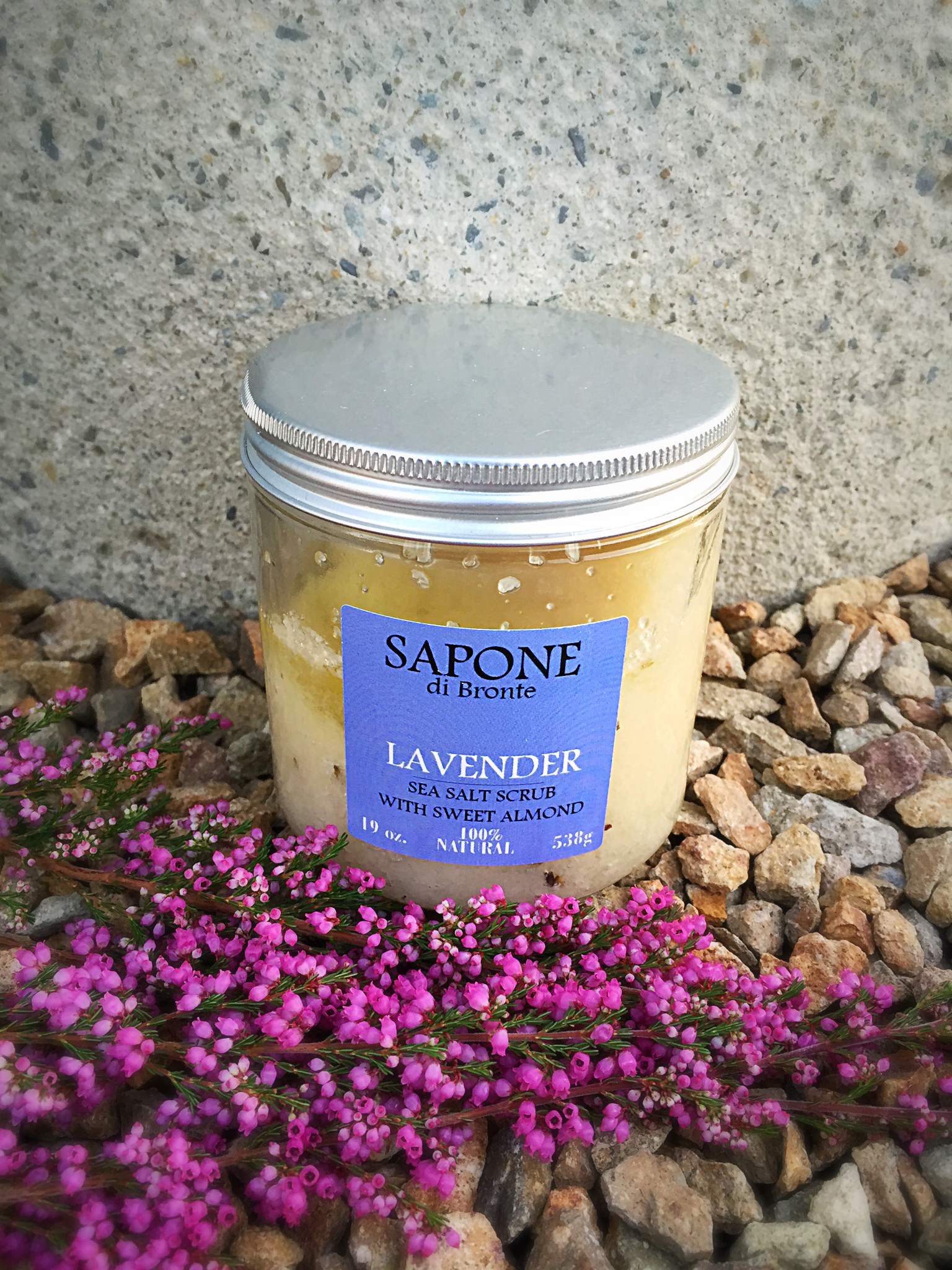 Lavender Sea Salt w/ Sweet Almond Body Scrub